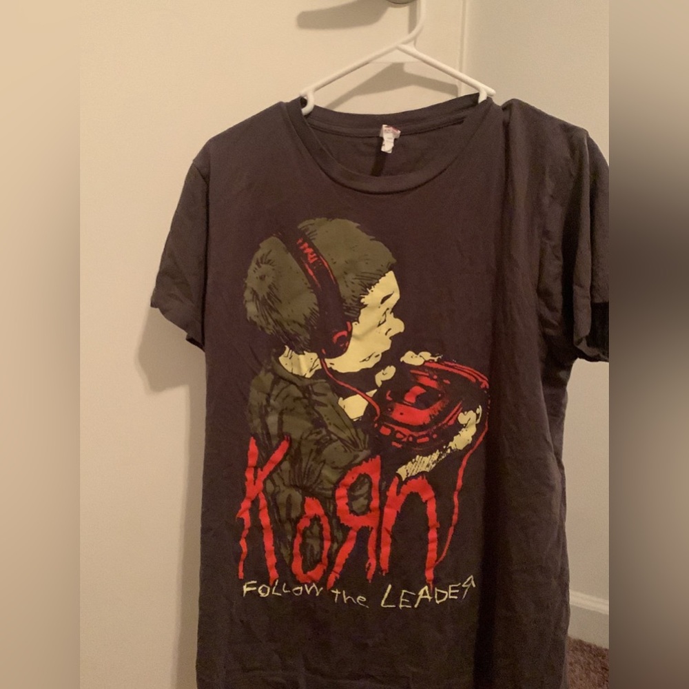 Korn Follow the Leader t shirt SIZE MEDIUM